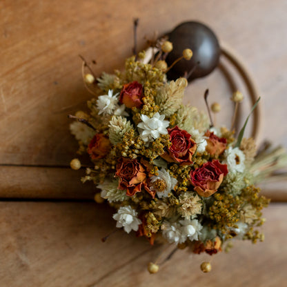 Mini rose wreath