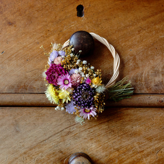 Mini colourful wreath